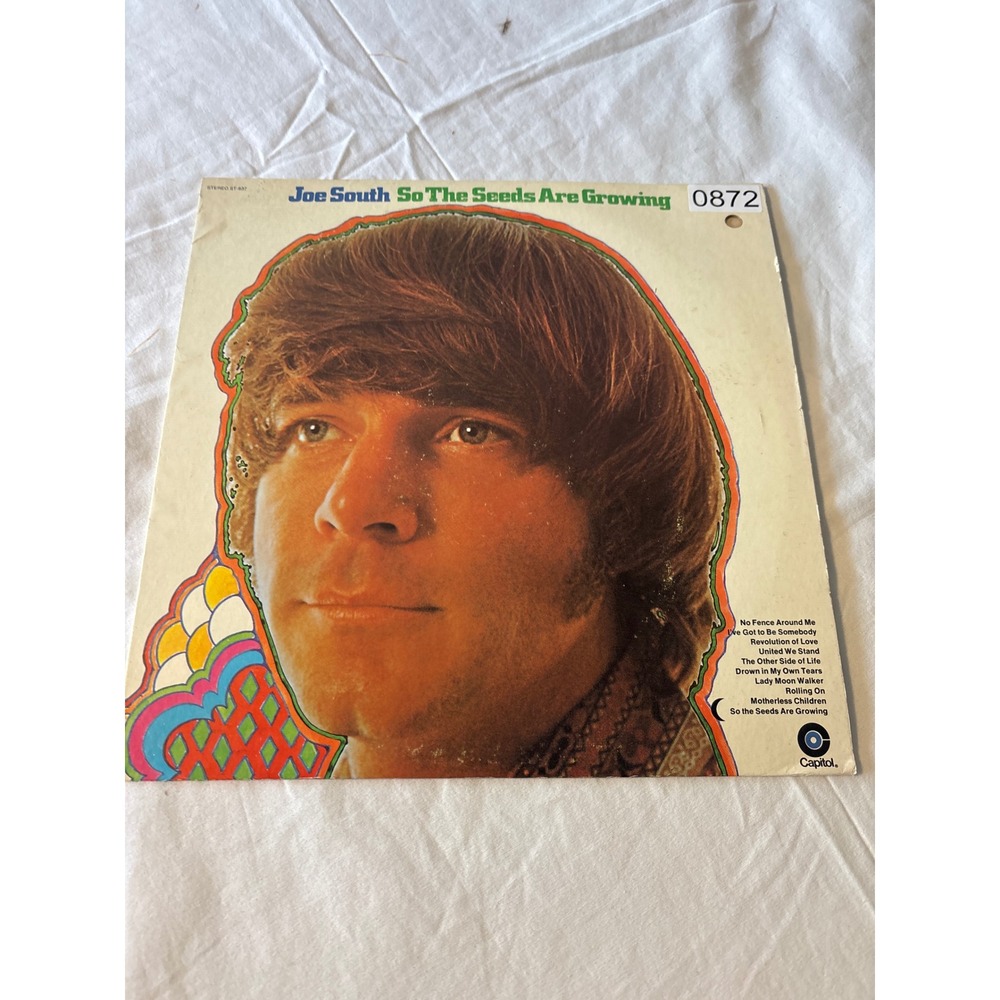 Capitol Vinyl LP Joe South So The Seeds Are Growing 12" Green Label Good ST-637